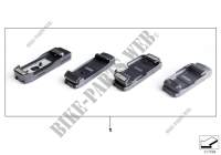 Snap in adapter, BlackBerry/RIM devices for MINI Cooper D 2.0 2010