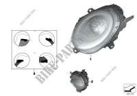 Headlight for MINI Cooper SD 2013