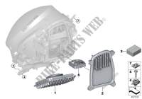 Single parts, headlight LED for MINI Cooper SD 2013